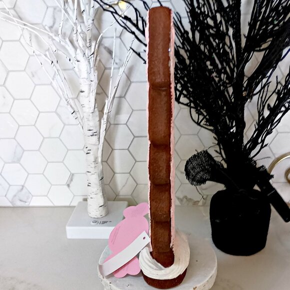 NEW! SHABBY CHIC Sugary GINGERBREAD COOKIE TREE DECOR - Picture 2 of 3